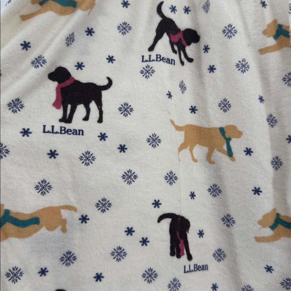 LL Bean Labrador Flannel Pajama Pants Size XL - Picture 5 of 10